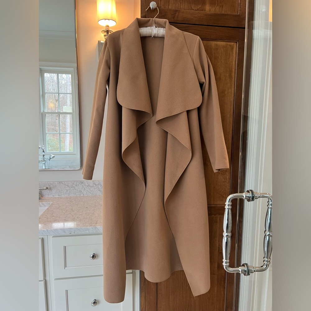 Size 0/XS/Small Camel Double Breasted Peacoat